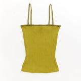 The Angel99 Rib Knit Cami Top Pear Green  available online with global shipping, and in PAM Stores Melbourne and Sydney.