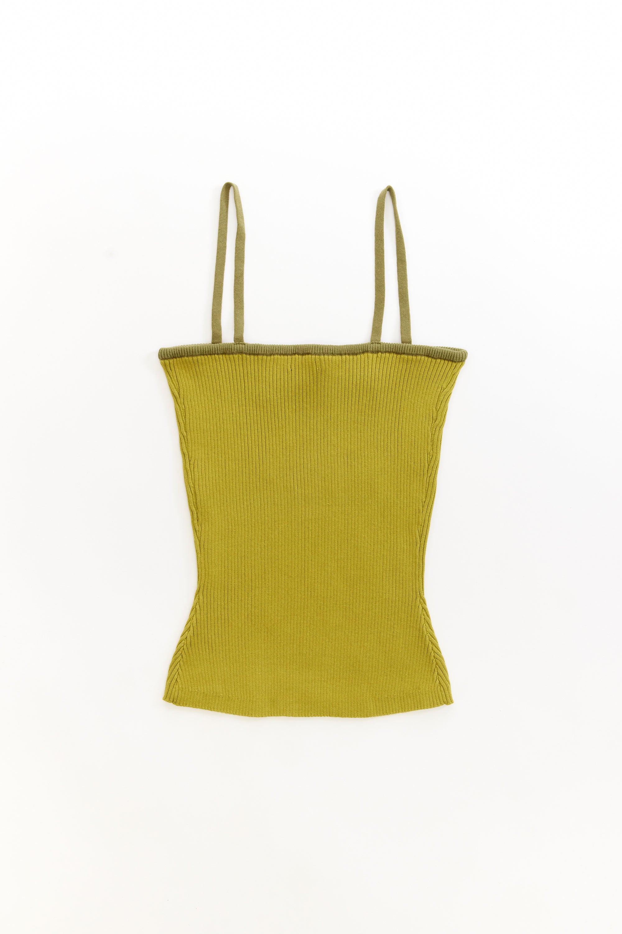 The Angel99 Rib Knit Cami Top Pear Green  available online with global shipping, and in PAM Stores Melbourne and Sydney.