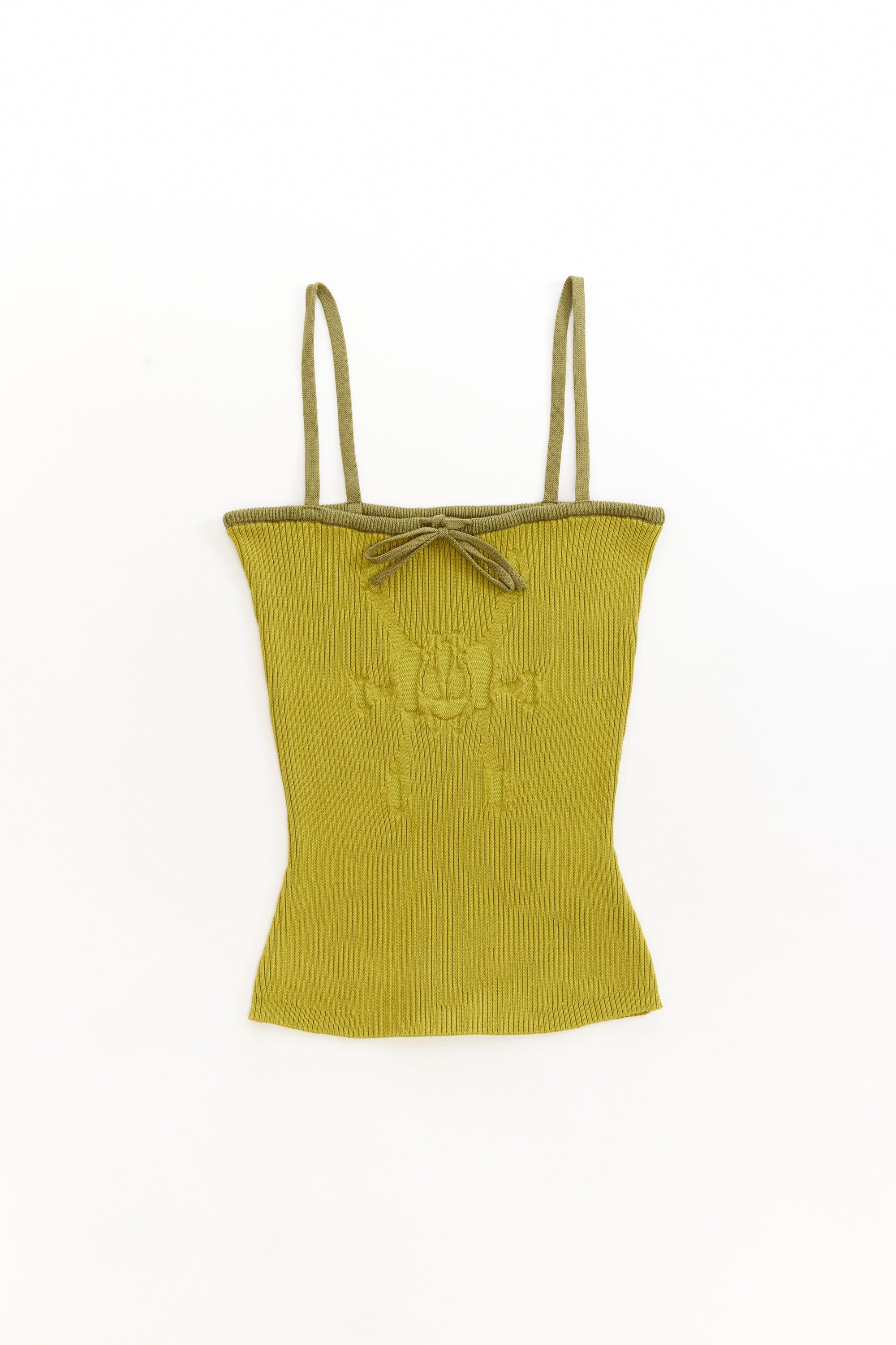 The HAPPY99 - Angel99 Rib Knit Cami Top Pear Green  available online with global shipping, and in PAM Stores Melbourne and Sydney.