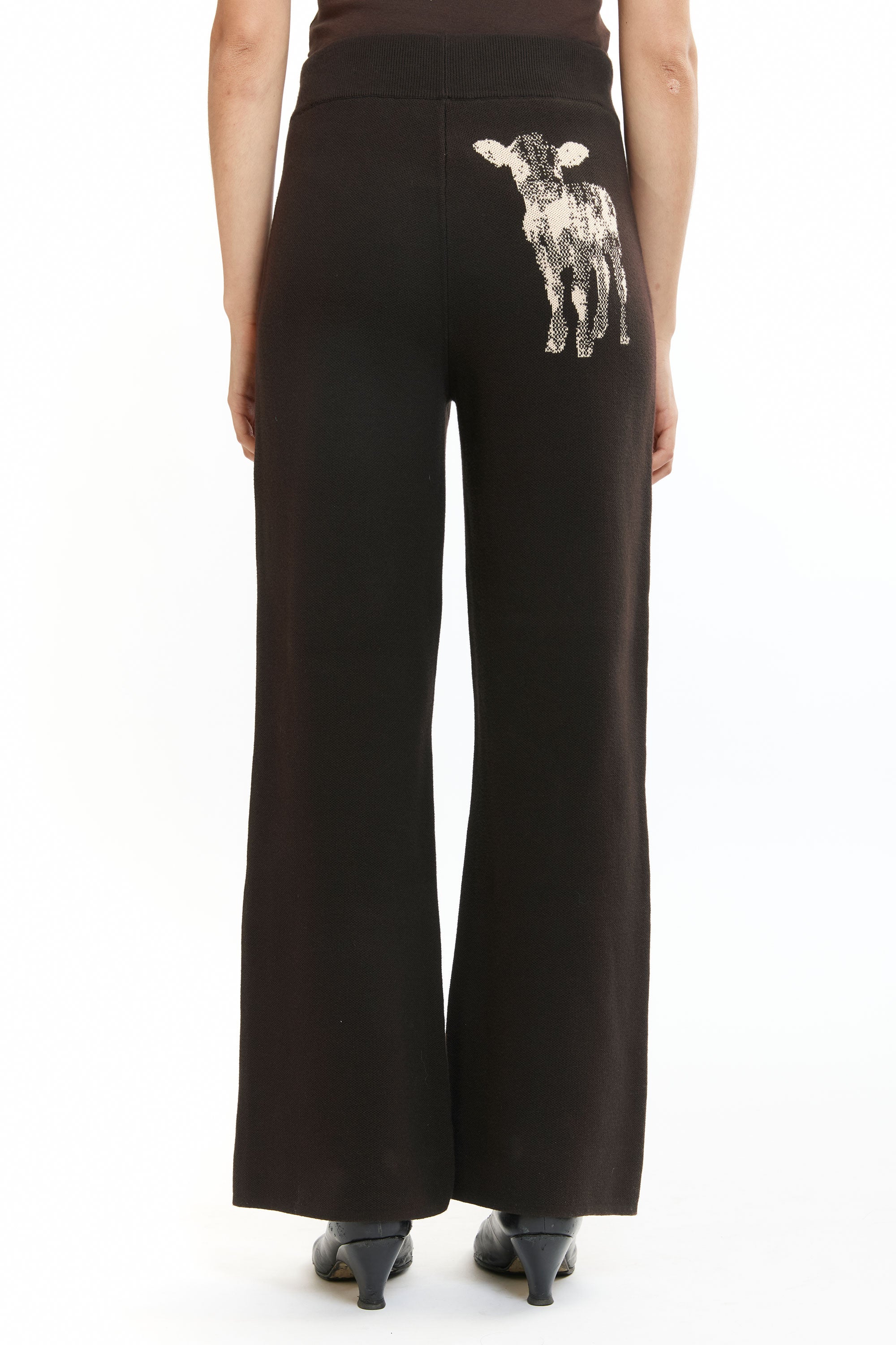 The Knit Baby Calf Brown Track Pants available online with global shipping, and in PAM Stores Melbourne and Sydney.