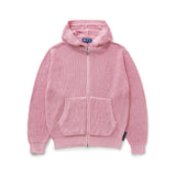 The Knit Zip Hoodie Pink available online with global shipping, and in PAM Stores Melbourne and Sydney.