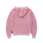 The Knit Zip Hoodie Pink available online with global shipping, and in PAM Stores Melbourne and Sydney.