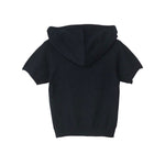 The SEE NO EVIL KNITTED HOODIE BLACK available online with global shipping, and in PAM Stores Melbourne and Sydney.