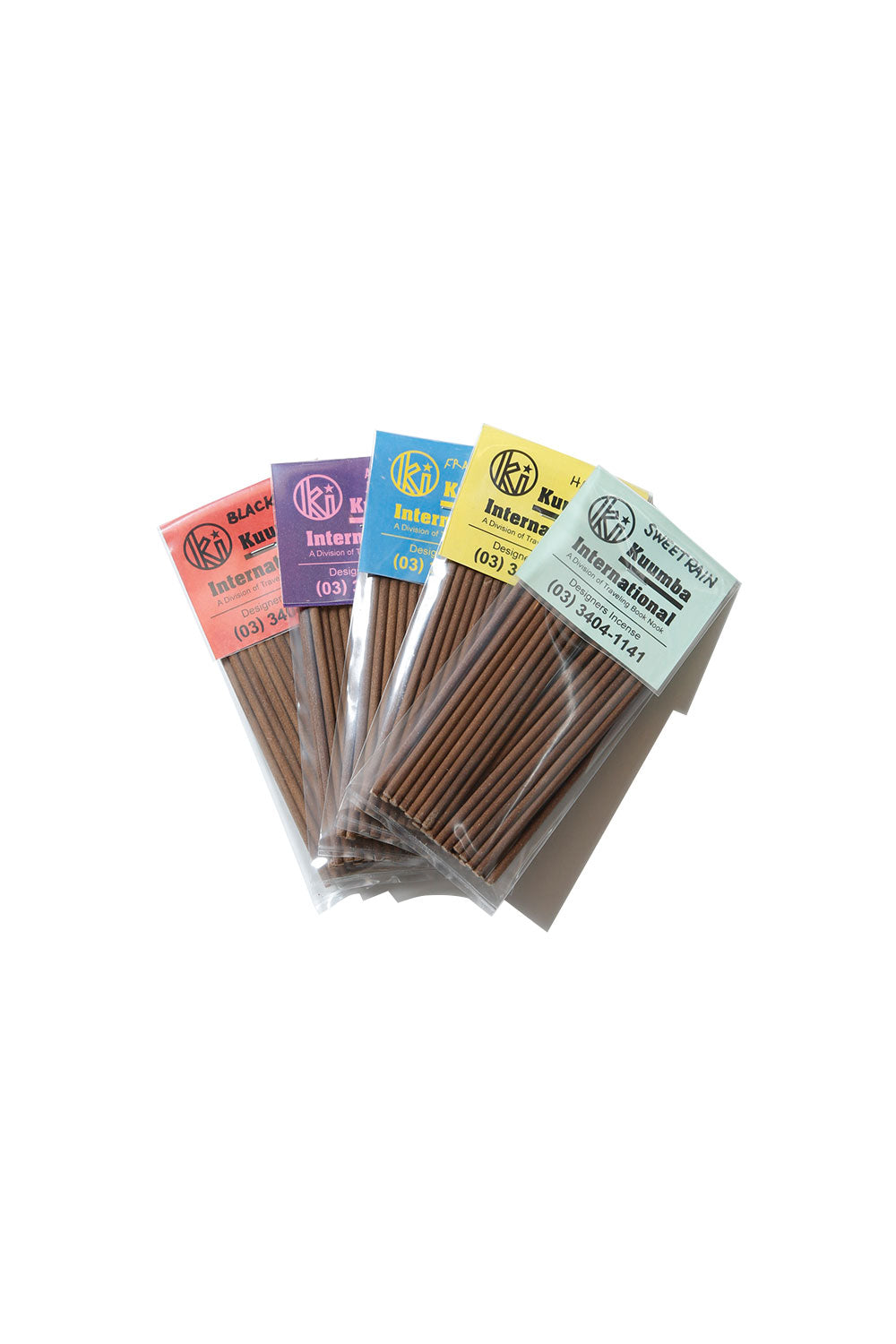 The KUUMBA - DESIGNERS INCENSE 30 PACK 1/2 SIZE  available online with global shipping, and in PAM Stores Melbourne and Sydney.