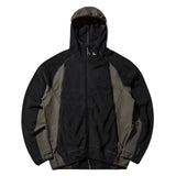 The Kai Polartech High Loft Jacket Black Dark Olive available online with global shipping, and in PAM Stores Melbourne and Sydney.