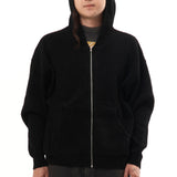 The CORDY KNIT ZIP HOODIE BLACK available online with global shipping, and in PAM Stores Melbourne and Sydney.