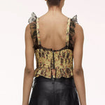 The ANNA SUI LACE HEART TANK  available online with global shipping, and in PAM Stores Melbourne and Sydney.