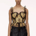 The ANNA SUI LACE HEART TANK  available online with global shipping, and in PAM Stores Melbourne and Sydney.