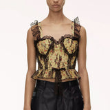 The ANNA SUI LACE HEART TANK  available online with global shipping, and in PAM Stores Melbourne and Sydney.