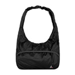 The SS26 LAKI Packable Knot Bag Black available online with global shipping, and in PAM Stores Melbourne and Sydney.