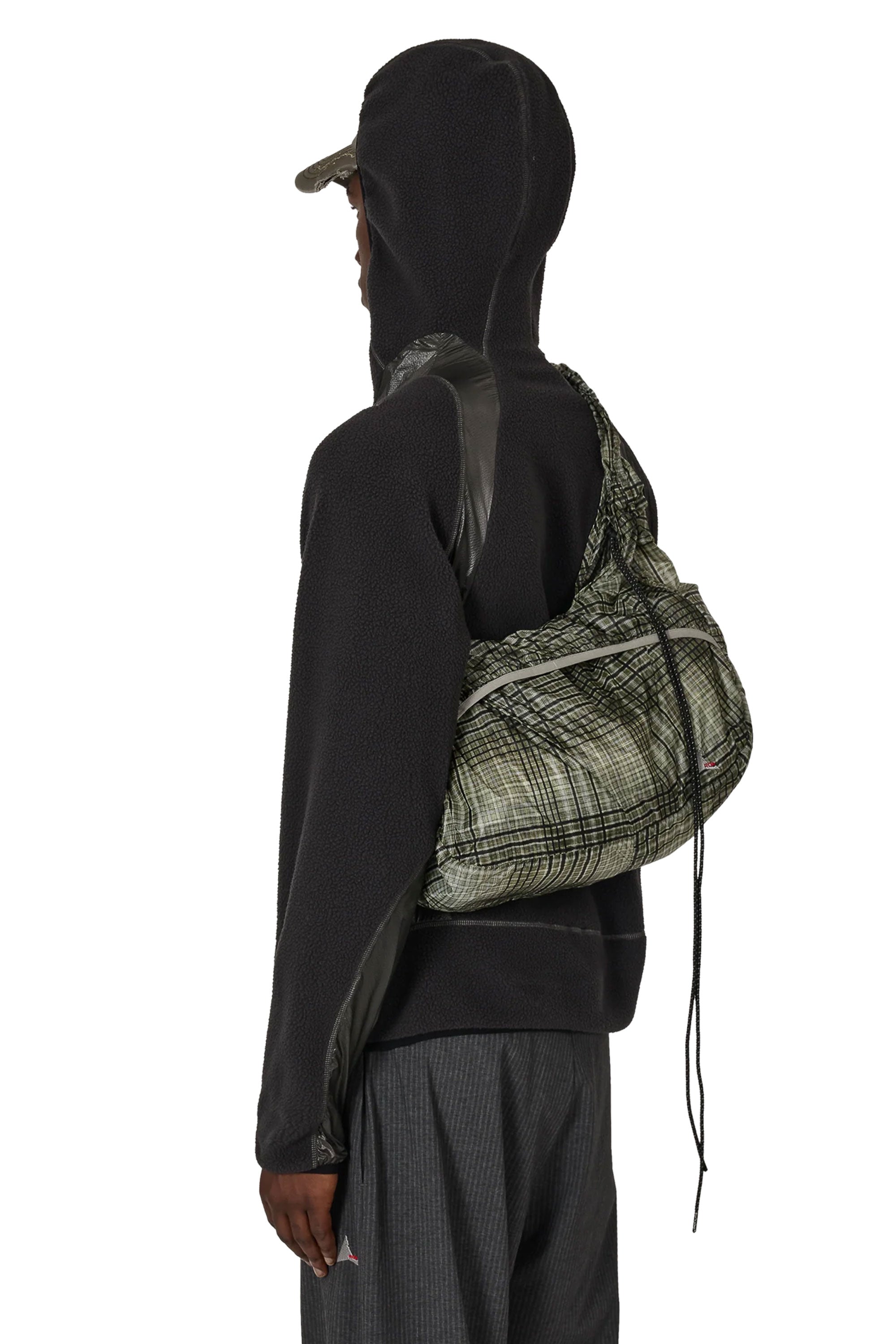 The SS26 LAKI Packable Knot Bag Black Green available online with global shipping, and in PAM Stores Melbourne and Sydney.