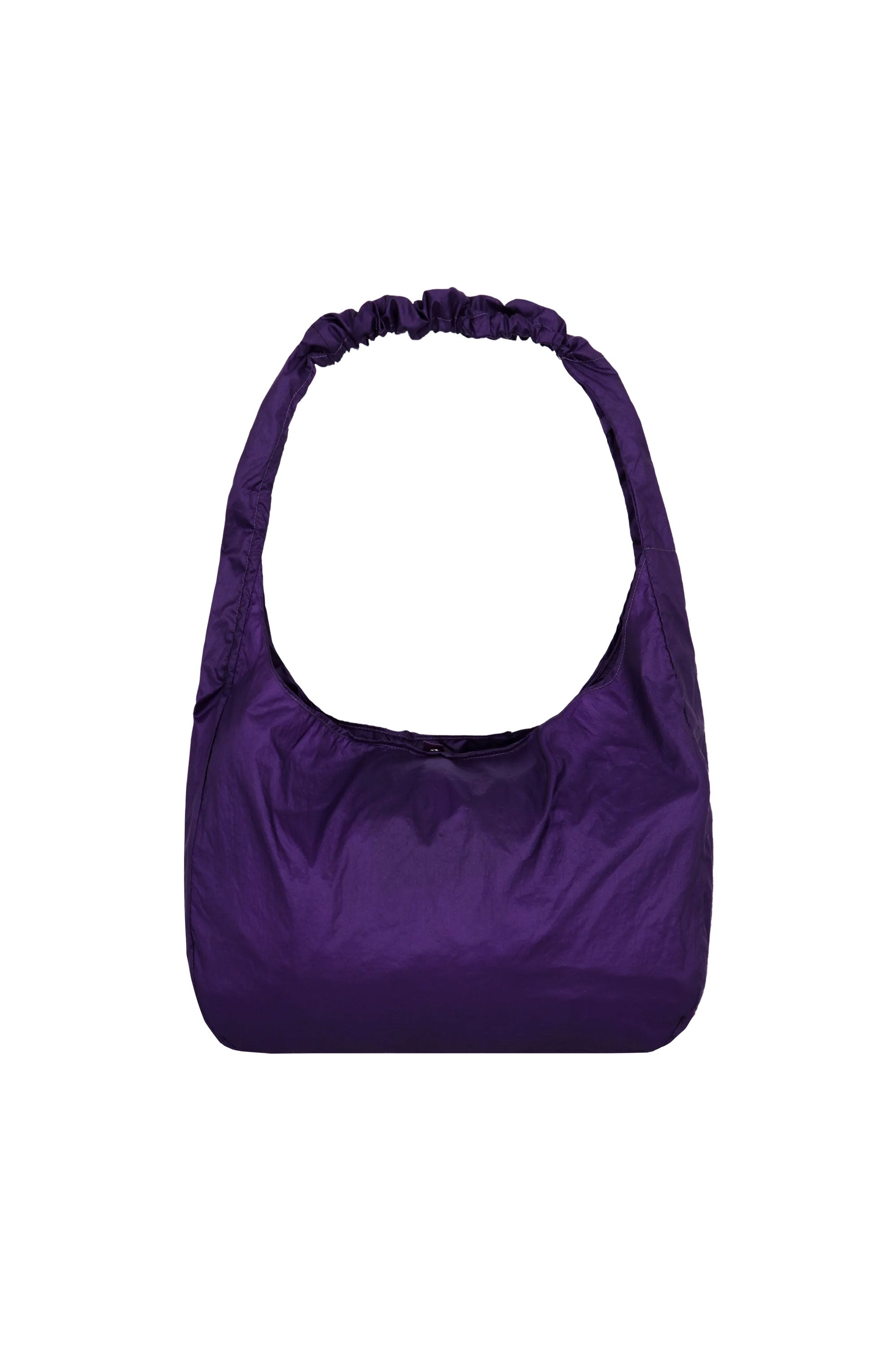 The SS26 LAKI Packable Knot Bag Purple available online with global shipping, and in PAM Stores Melbourne and Sydney.