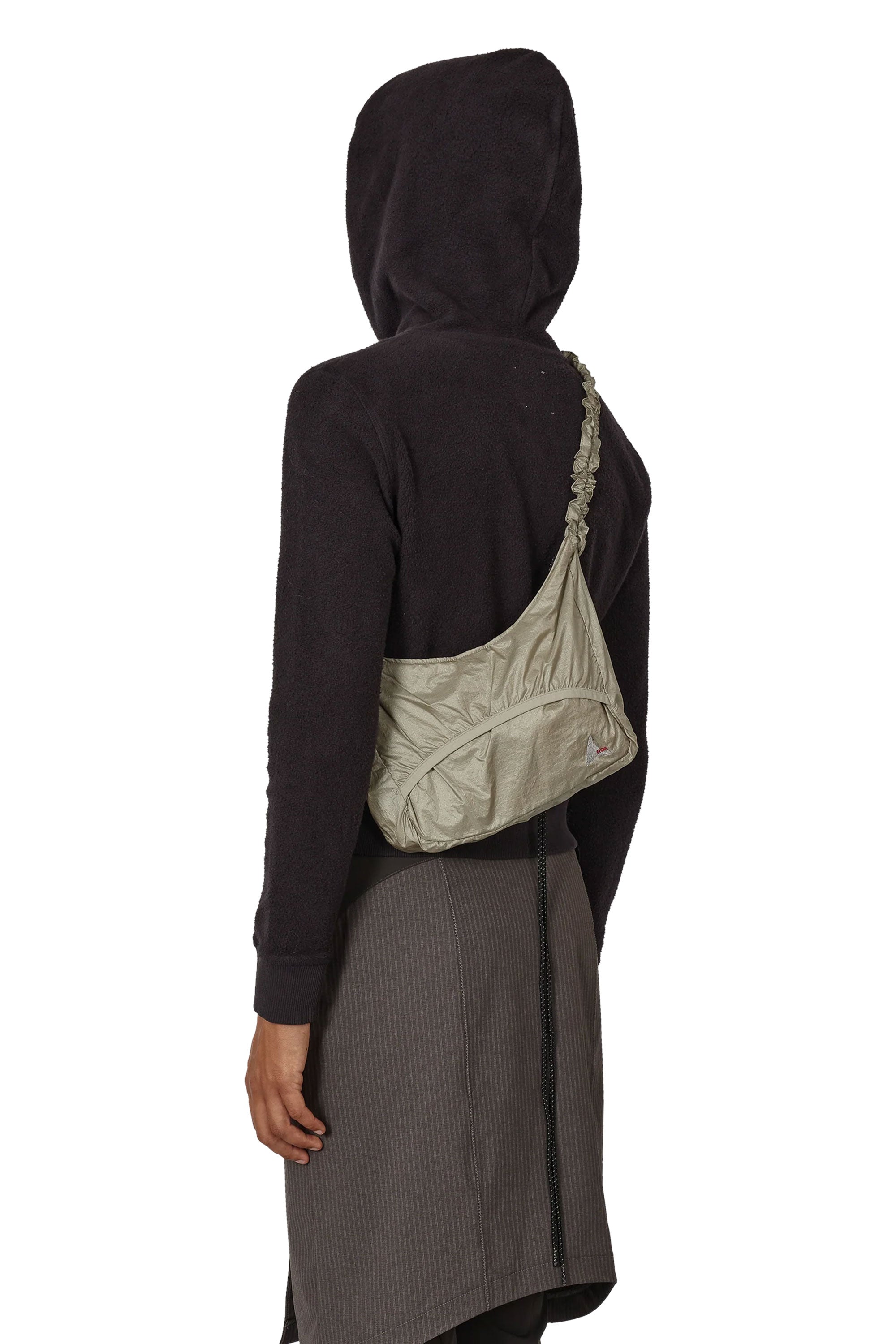 The LAKI Small Packable Knot Bag Sage Green available online with global shipping, and in PAM Stores Melbourne and Sydney.