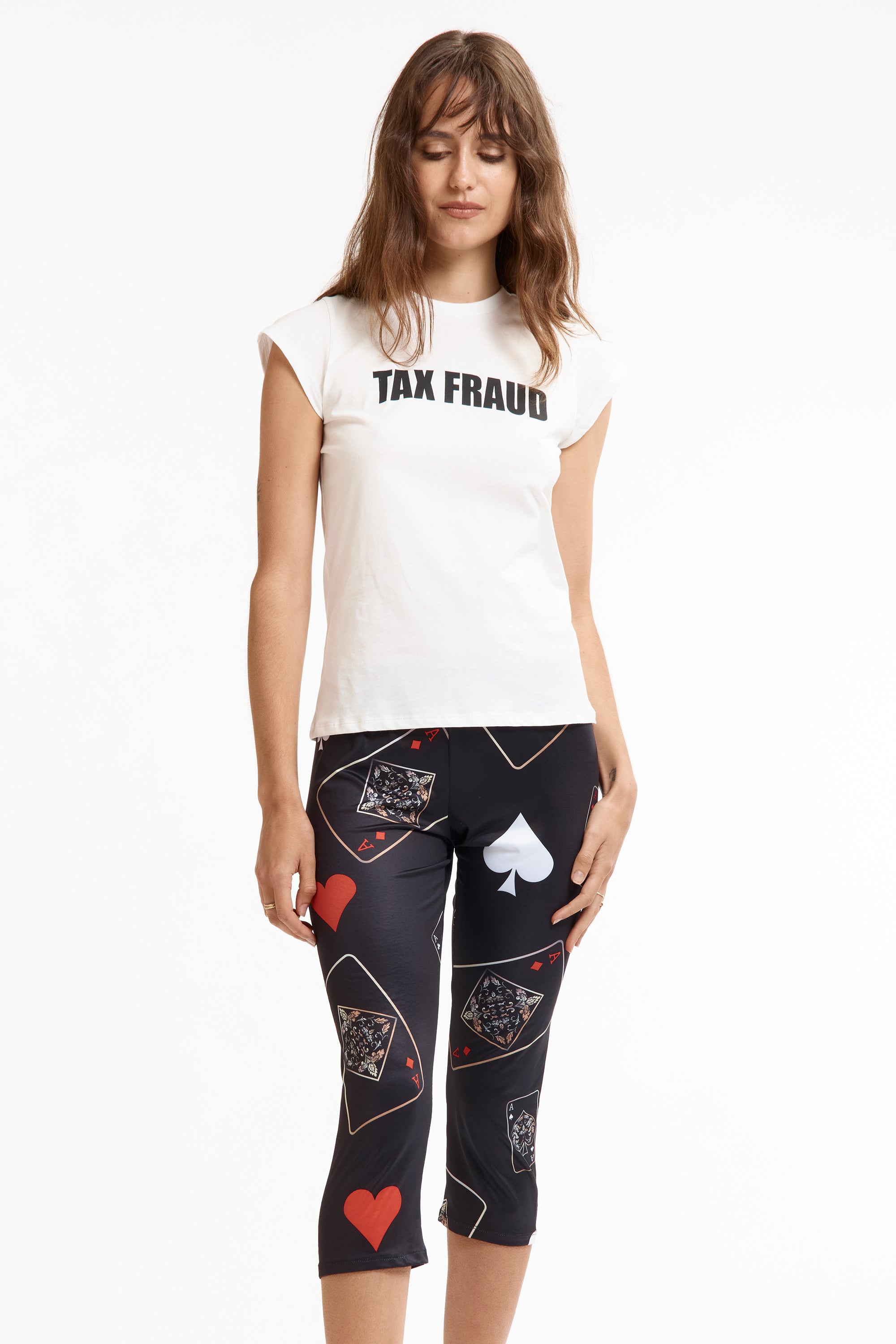 The CAPRI CARD LEGGINGS available online with global shipping, and in PAM Stores Melbourne and Sydney.