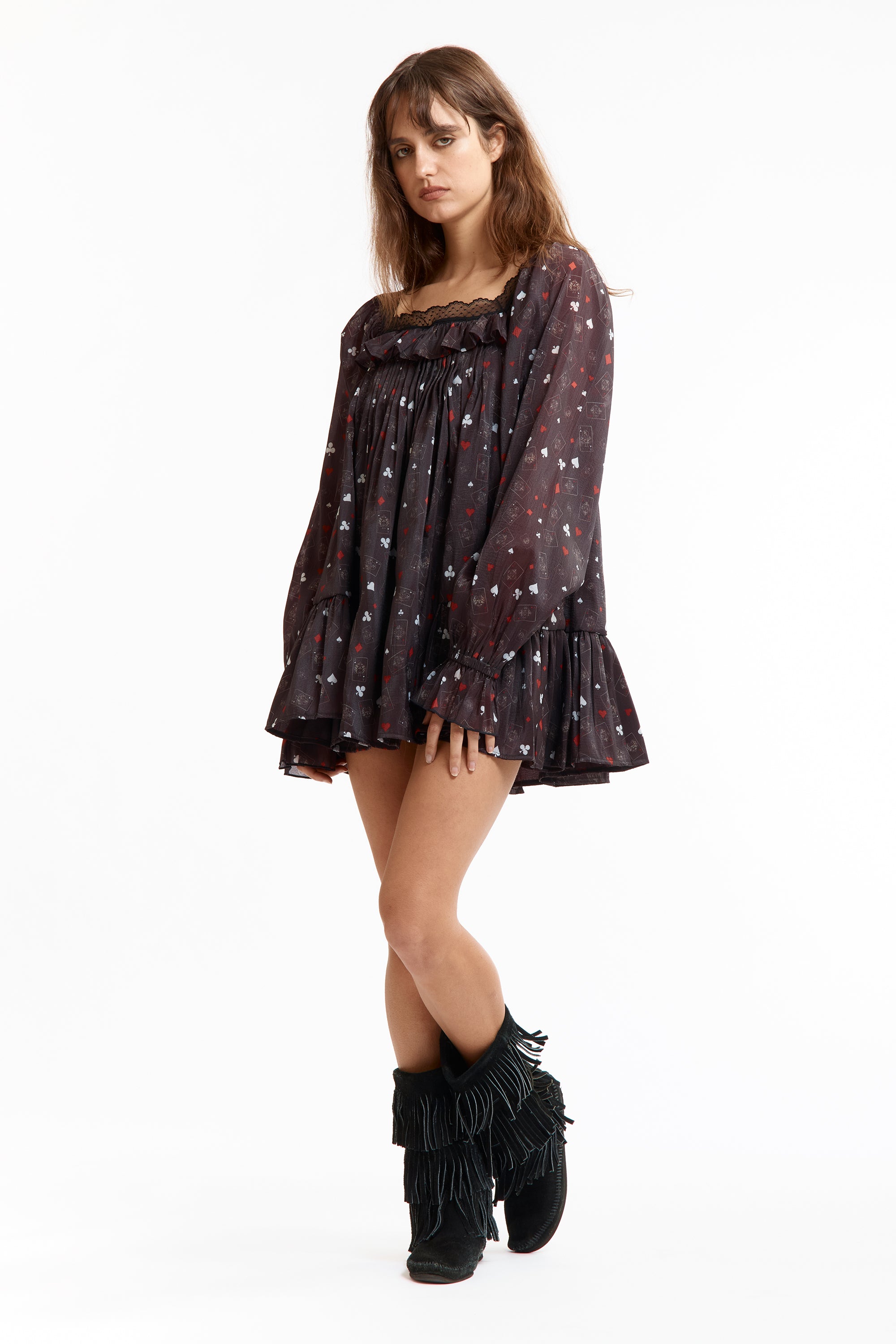 The CASINO BABY DOLL NIGHTY MULTI available online with global shipping, and in PAM Stores Melbourne and Sydney.