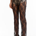 The LACE SKINNY JEANS BLACK available online with global shipping, and in PAM Stores Melbourne and Sydney.
