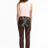 The LACE SKINNY JEANS BLACK available online with global shipping, and in PAM Stores Melbourne and Sydney.