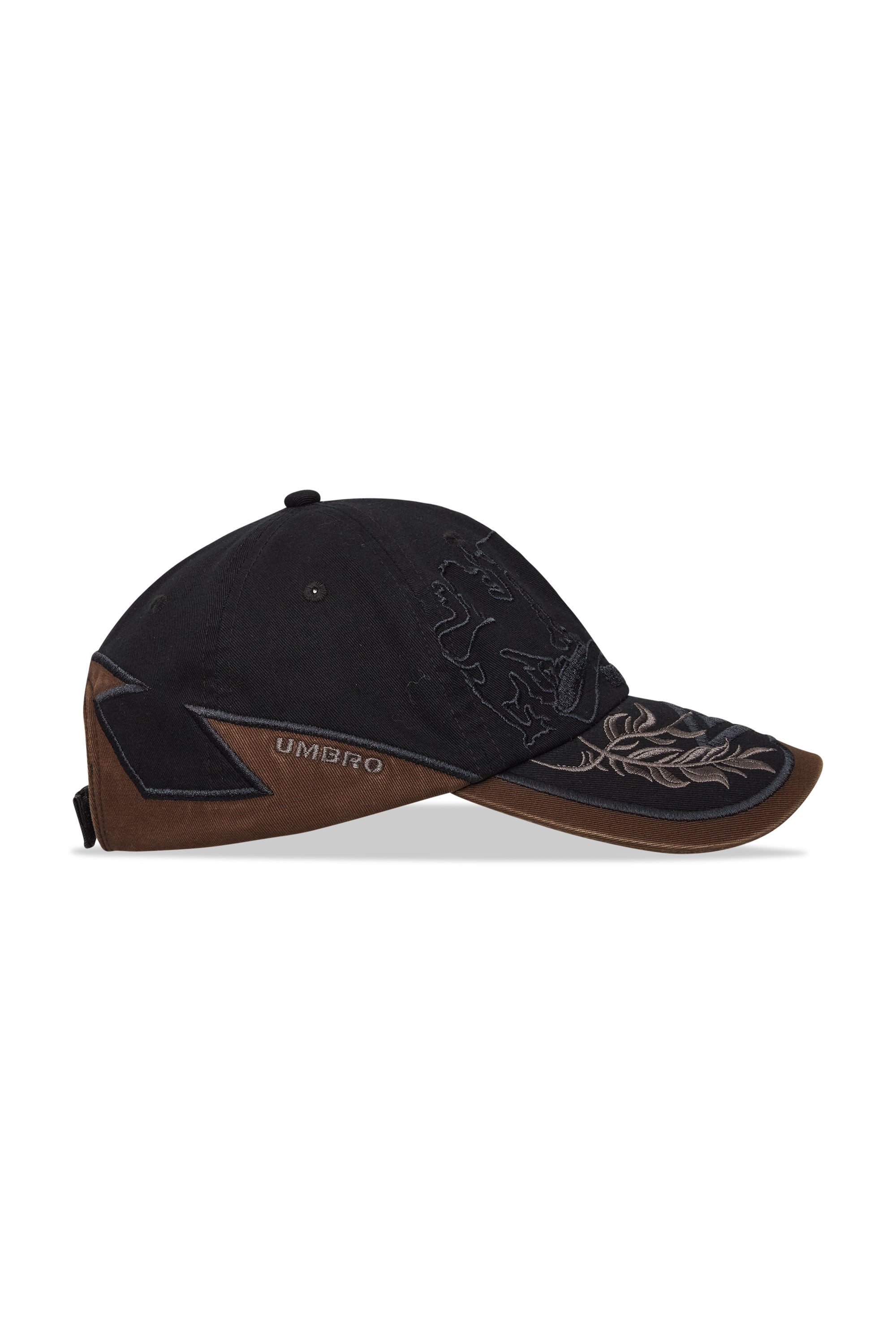 The LAUREL CAP BROWN BLACK available online with global shipping, and in PAM Stores Melbourne and Sydney.