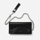 The LEATHER TRUCKER WALLET BLACK available online with global shipping, and in PAM Stores Melbourne and Sydney.