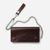 The LEATHER TRUCKER WALLET BROWN available online with global shipping, and in PAM Stores Melbourne and Sydney.