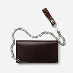 The LEATHER TRUCKER WALLET BROWN available online with global shipping, and in PAM Stores Melbourne and Sydney.