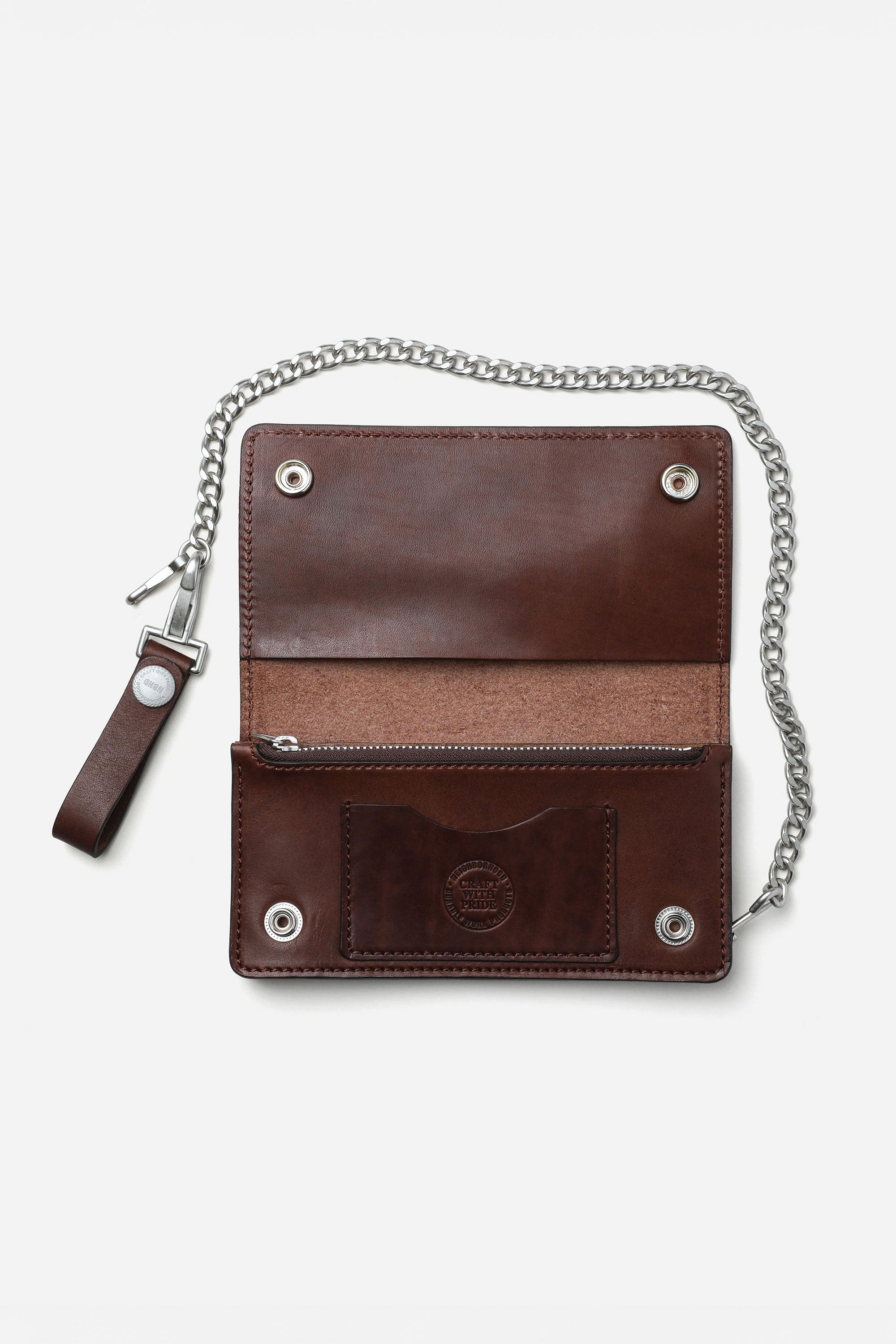 The LEATHER TRUCKER WALLET BROWN available online with global shipping, and in PAM Stores Melbourne and Sydney.