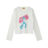 HYSTERIC LIGHTNING LS TEE DIRTY WHITE