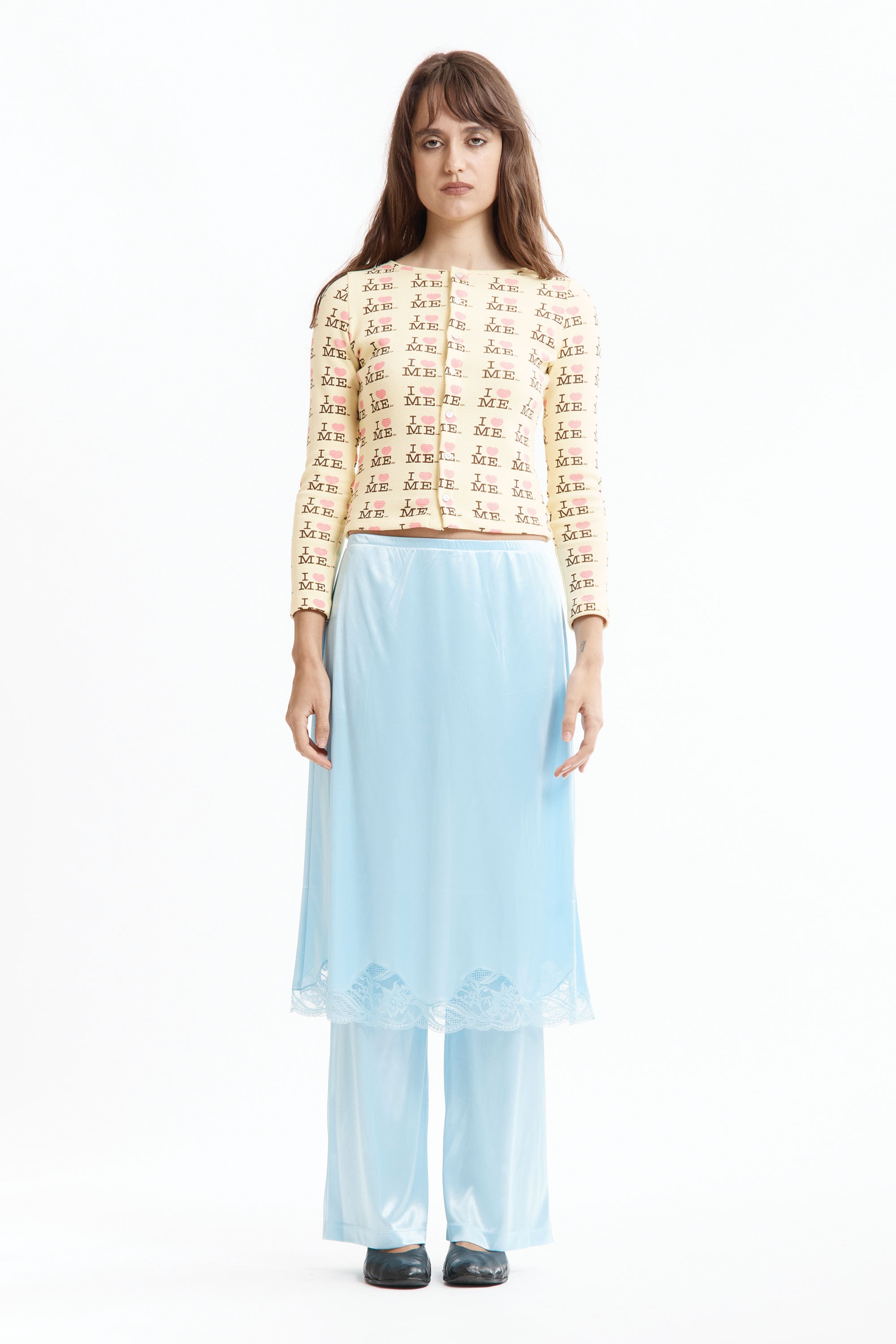 The LINGERIE TROUSERS BLUE available online with global shipping, and in PAM Stores Melbourne and Sydney.