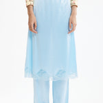 The LINGERIE TROUSERS BLUE available online with global shipping, and in PAM Stores Melbourne and Sydney.