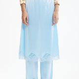 The LINGERIE TROUSERS BLUE available online with global shipping, and in PAM Stores Melbourne and Sydney.