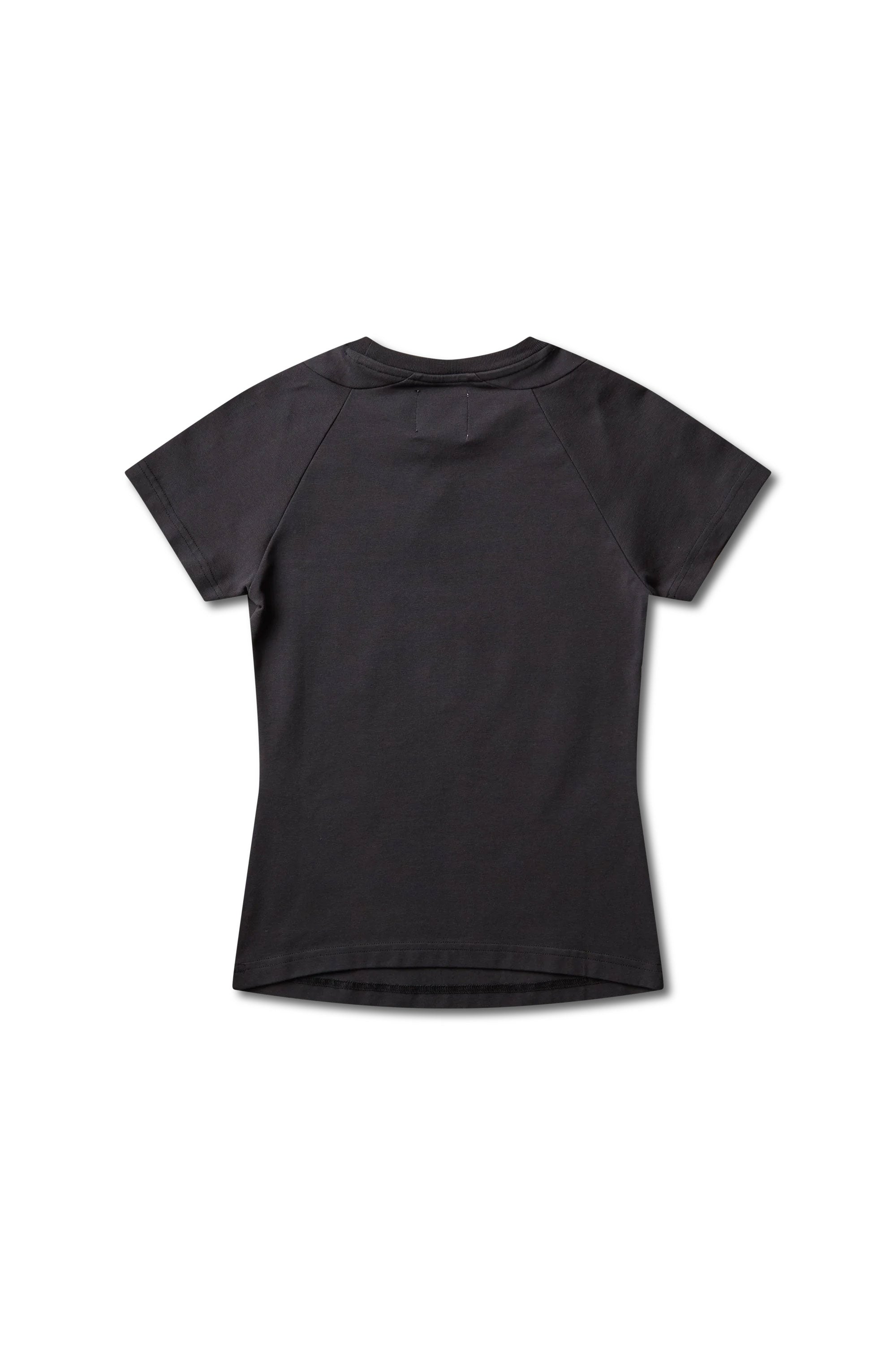 The Logo Baby Tee Washed Black available online with global shipping, and in PAM Stores Melbourne and Sydney.