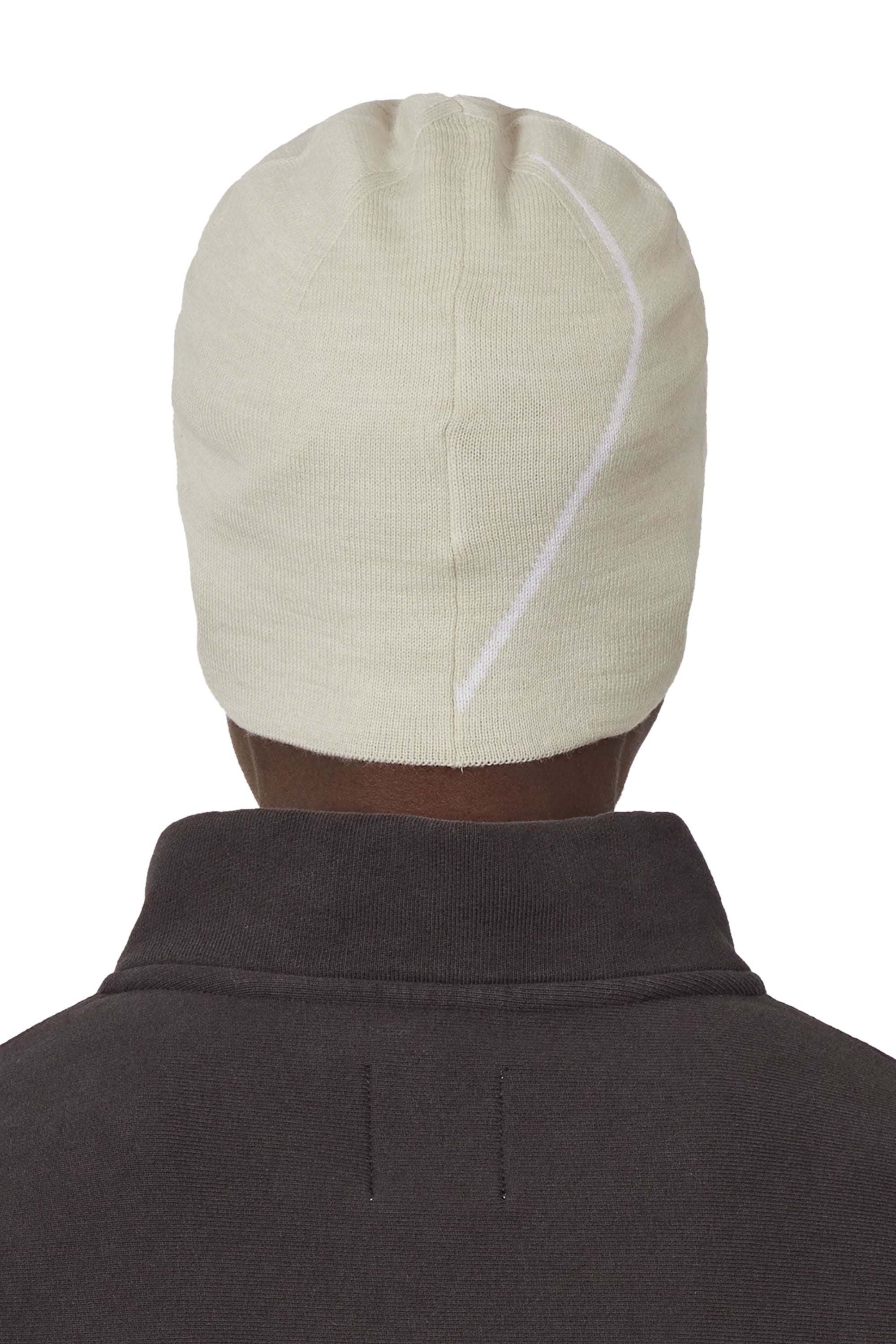 The Logo Wool Beanie Off White available online with global shipping, and in PAM Stores Melbourne and Sydney.