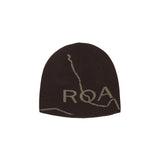 The Logo Wool Beanie Brown available online with global shipping, and in PAM Stores Melbourne and Sydney.