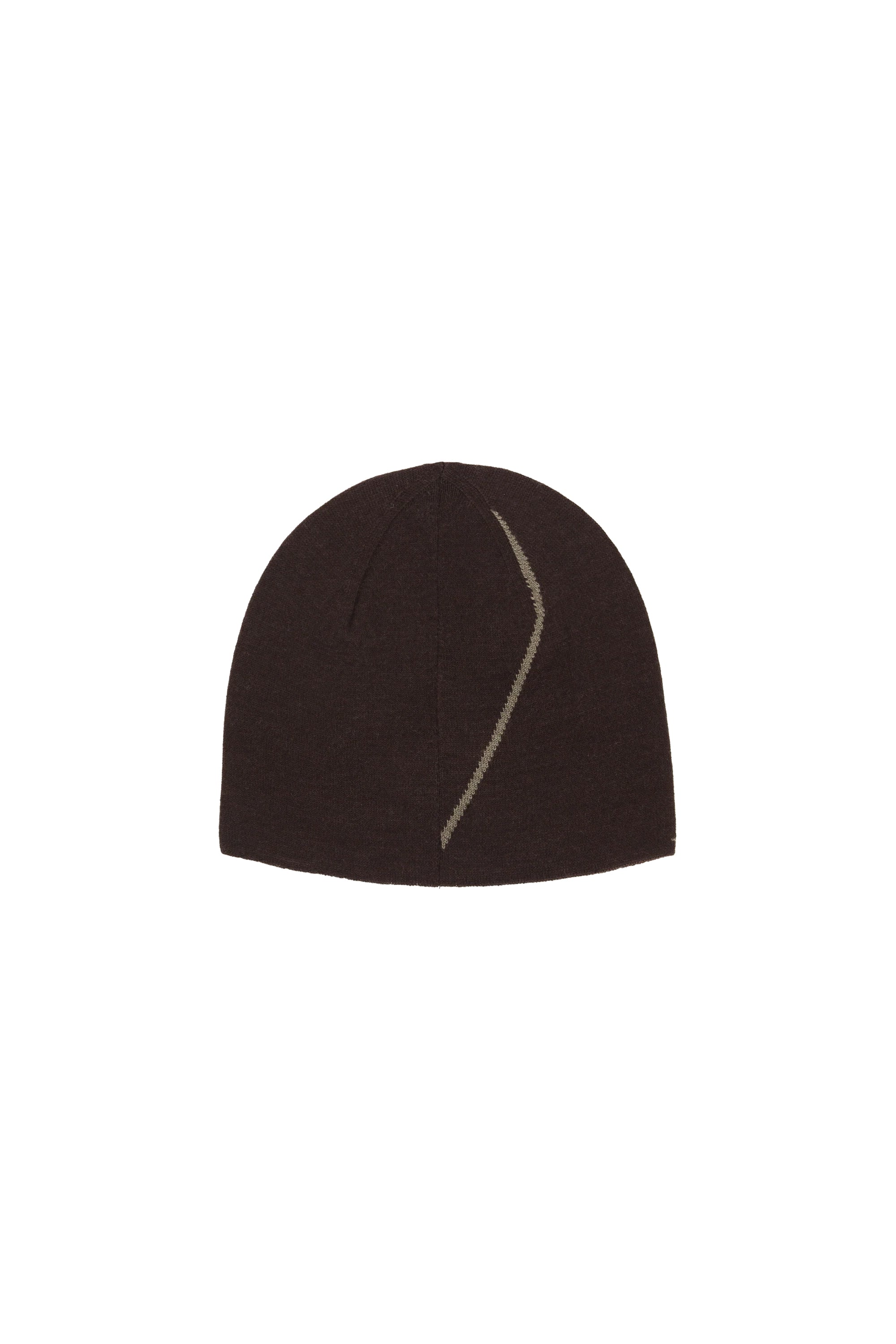 The Logo Wool Beanie Brown available online with global shipping, and in PAM Stores Melbourne and Sydney.