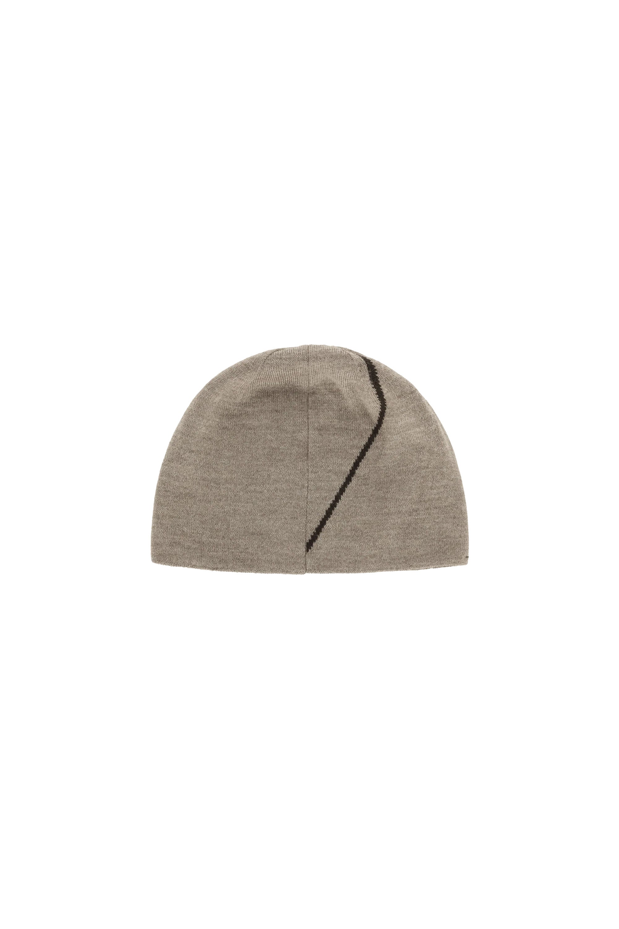 The BEANIE LOGO TAUPE  available online with global shipping, and in PAM Stores Melbourne and Sydney.