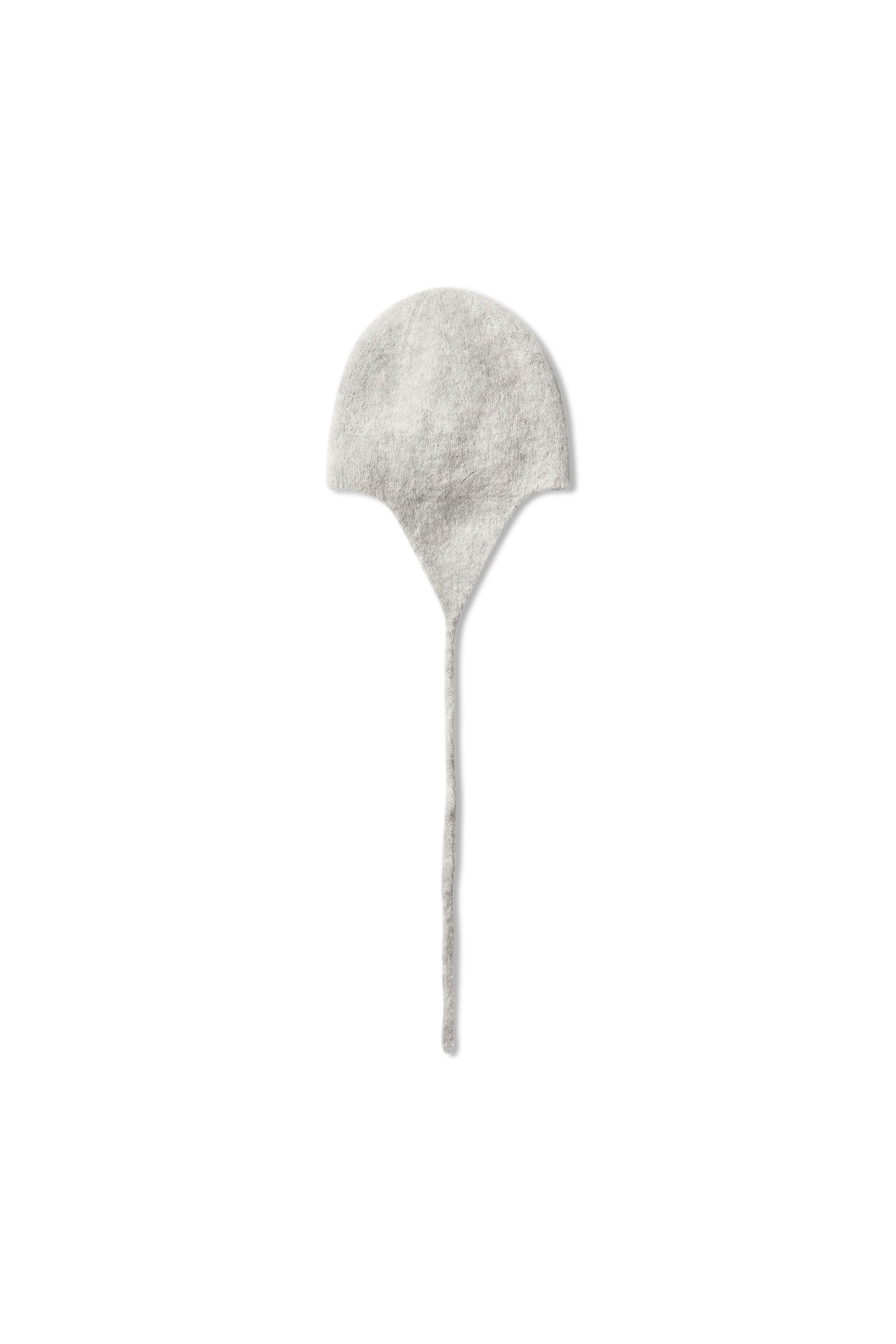 The Logo Mohair Bonnet Beanie White Grey available online with global shipping, and in PAM Stores Melbourne and Sydney.