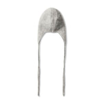 The Logo Mohair Bonnet Beanie White Grey available online with global shipping, and in PAM Stores Melbourne and Sydney.