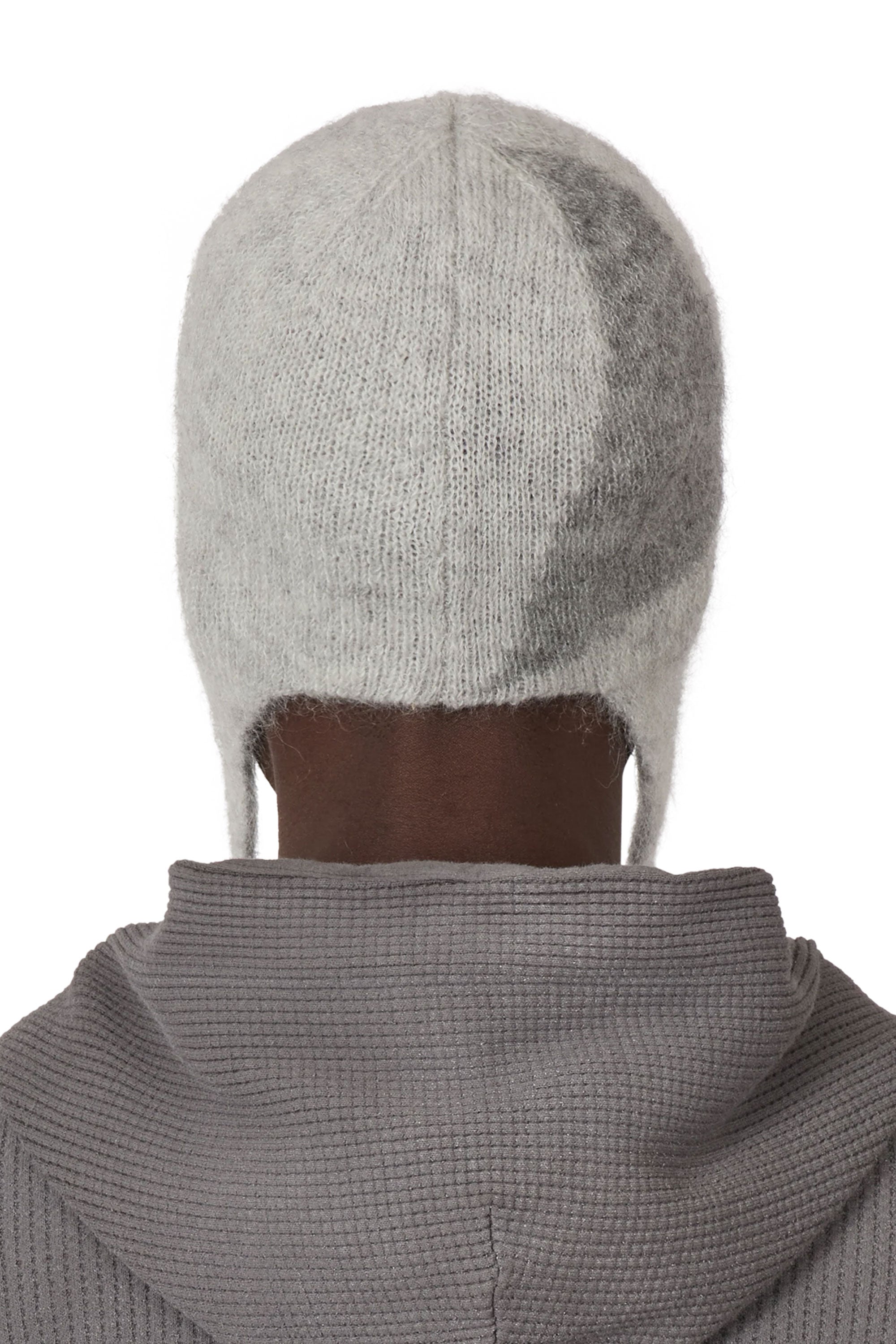 The Logo Mohair Bonnet Beanie White Grey available online with global shipping, and in PAM Stores Melbourne and Sydney.