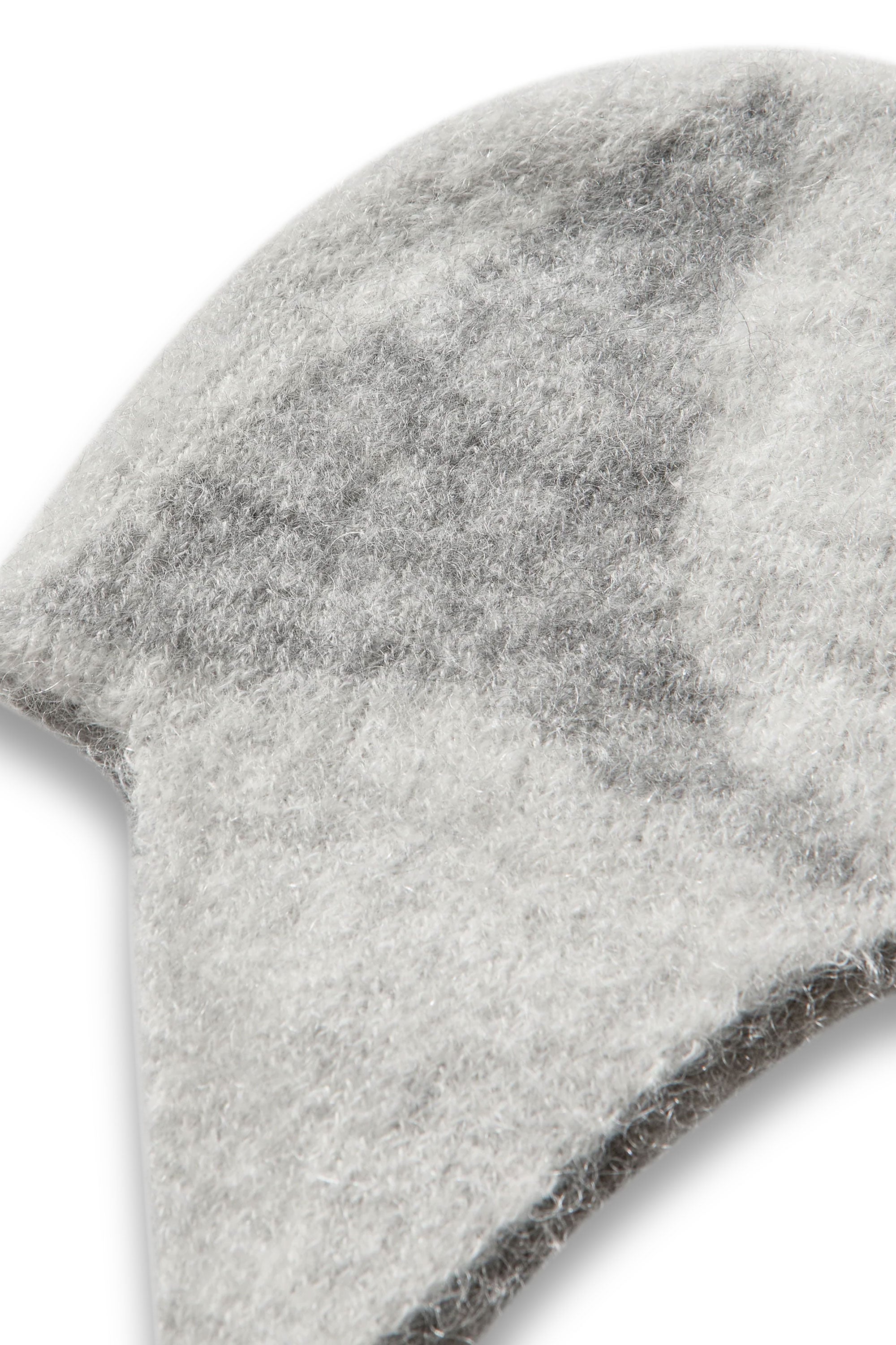 The Logo Mohair Bonnet Beanie White Grey available online with global shipping, and in PAM Stores Melbourne and Sydney.