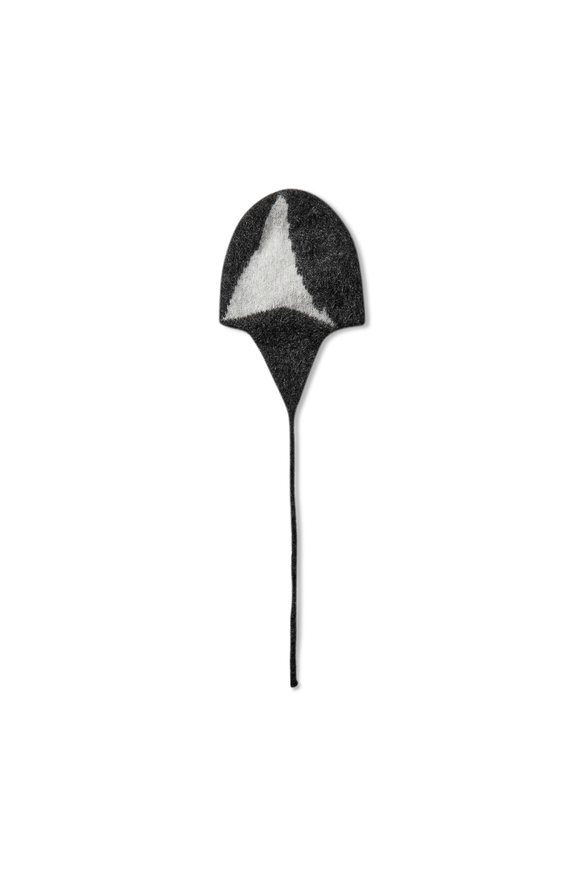 The Logo Mohair Bonnet Beanie Black White available online with global shipping, and in PAM Stores Melbourne and Sydney.