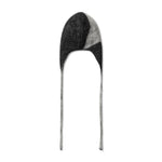 The Logo Mohair Bonnet Beanie Black White available online with global shipping, and in PAM Stores Melbourne and Sydney.