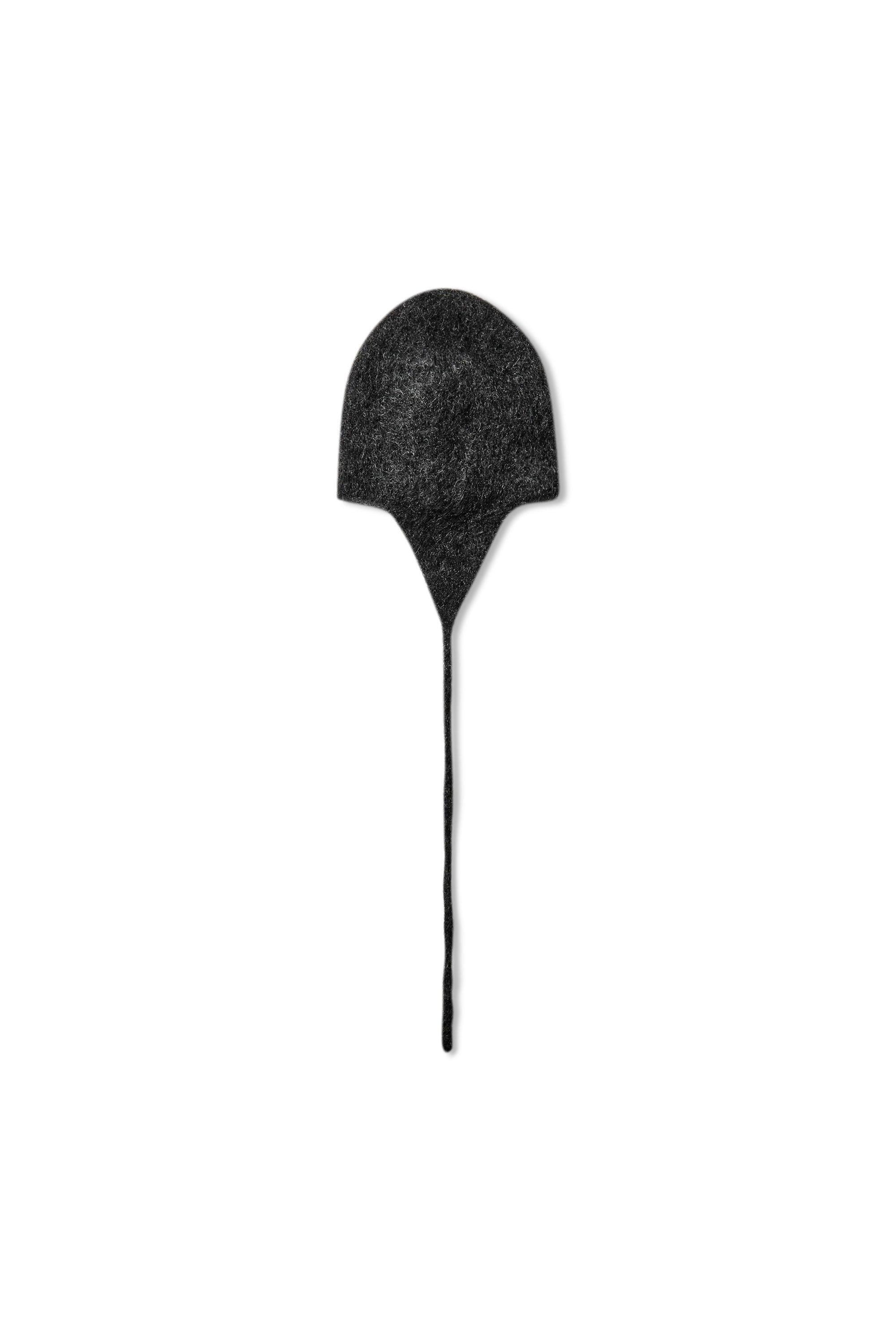 The Logo Mohair Bonnet Beanie Black White available online with global shipping, and in PAM Stores Melbourne and Sydney.