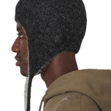 The Logo Mohair Bonnet Beanie Black White available online with global shipping, and in PAM Stores Melbourne and Sydney.