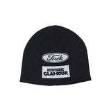 The LOGO SCRATCH BEANIE BLACK available online with global shipping, and in PAM Stores Melbourne and Sydney.