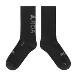 The ROA - LOGO SOCKS BLACK  available online with global shipping, and in PAM Stores Melbourne and Sydney.