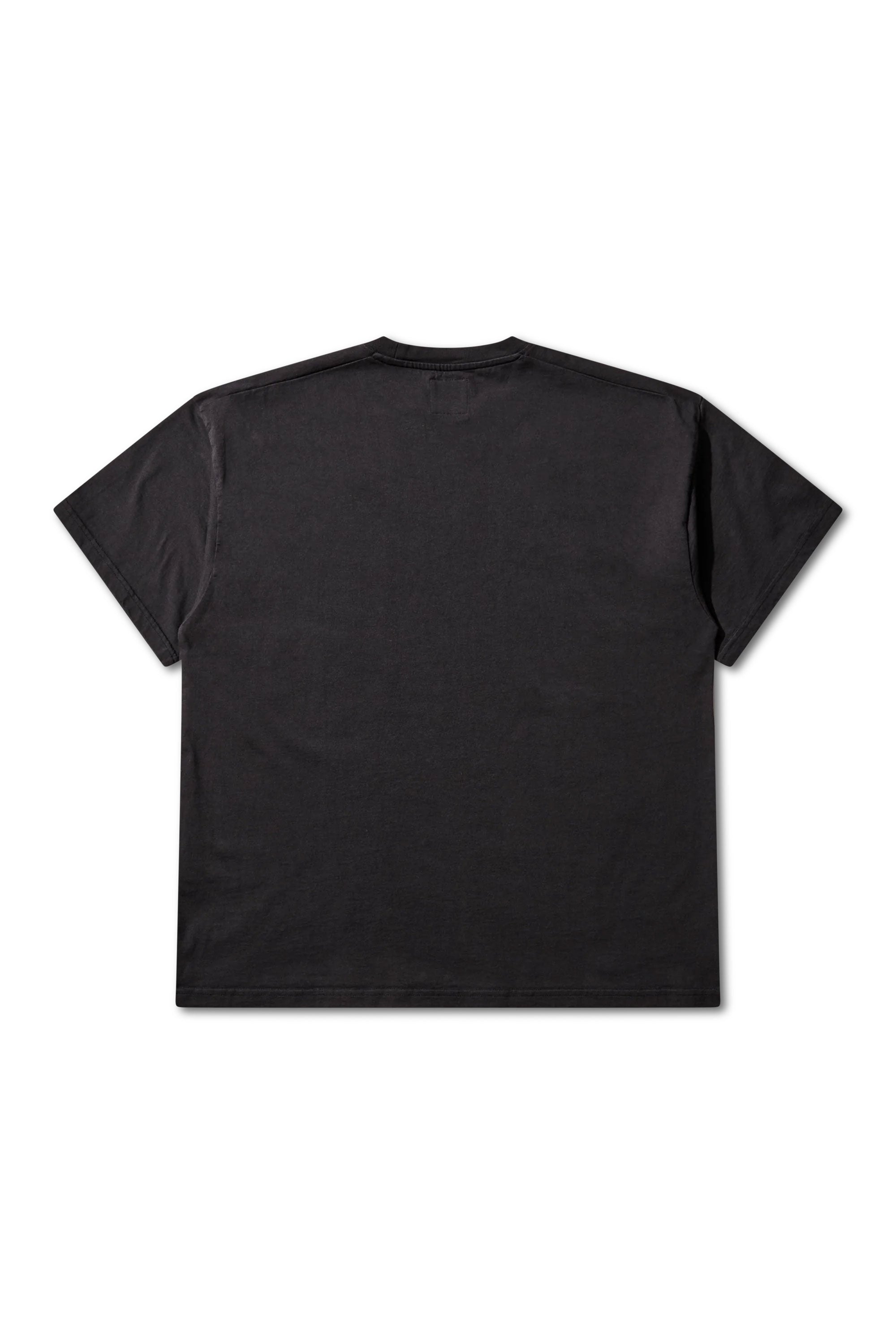 The SS26 Logo T-Shirt Washed Black available online with global shipping, and in PAM Stores Melbourne and Sydney.