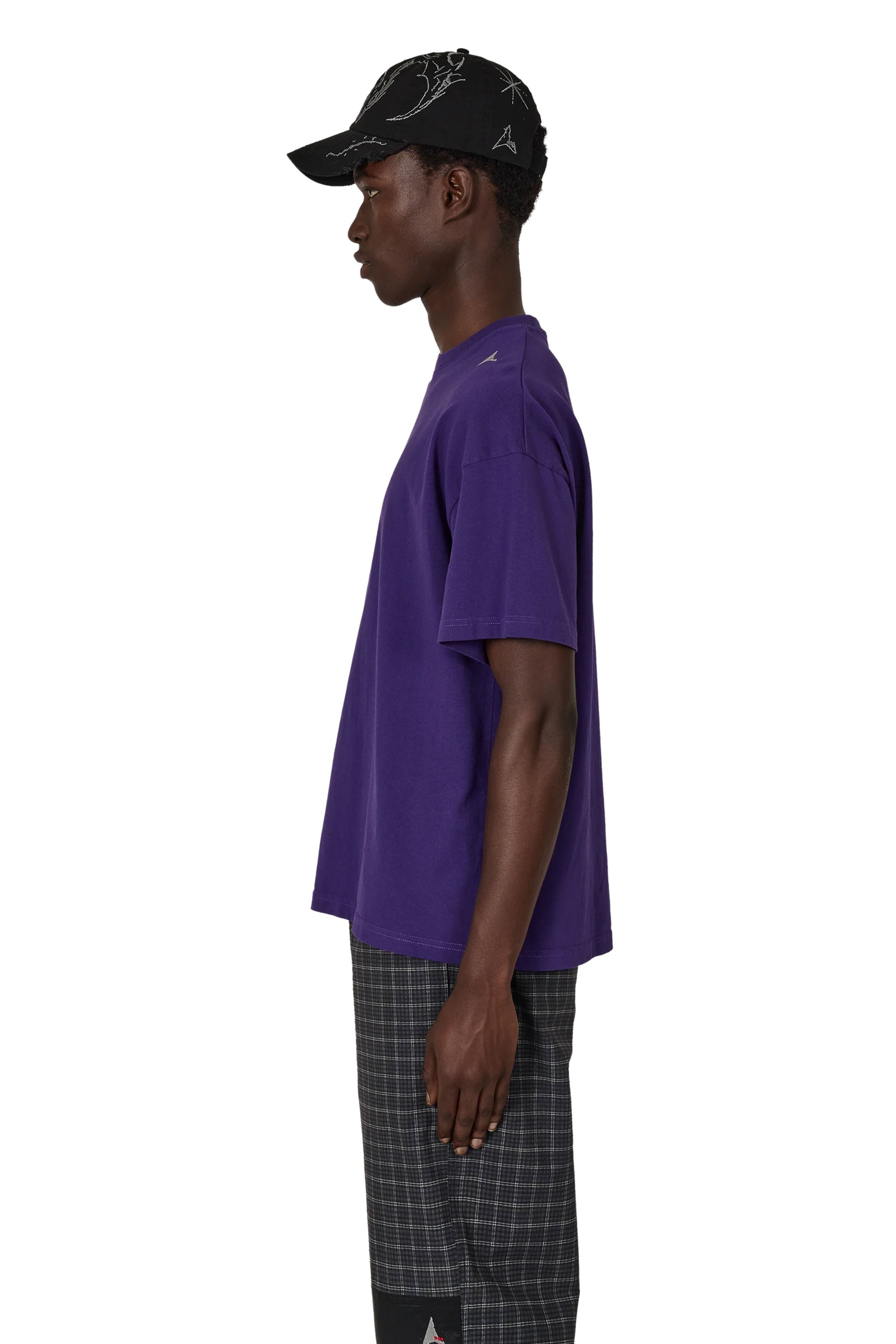The SS26 Logo T-Shirt Washed Purple available online with global shipping, and in PAM Stores Melbourne and Sydney.