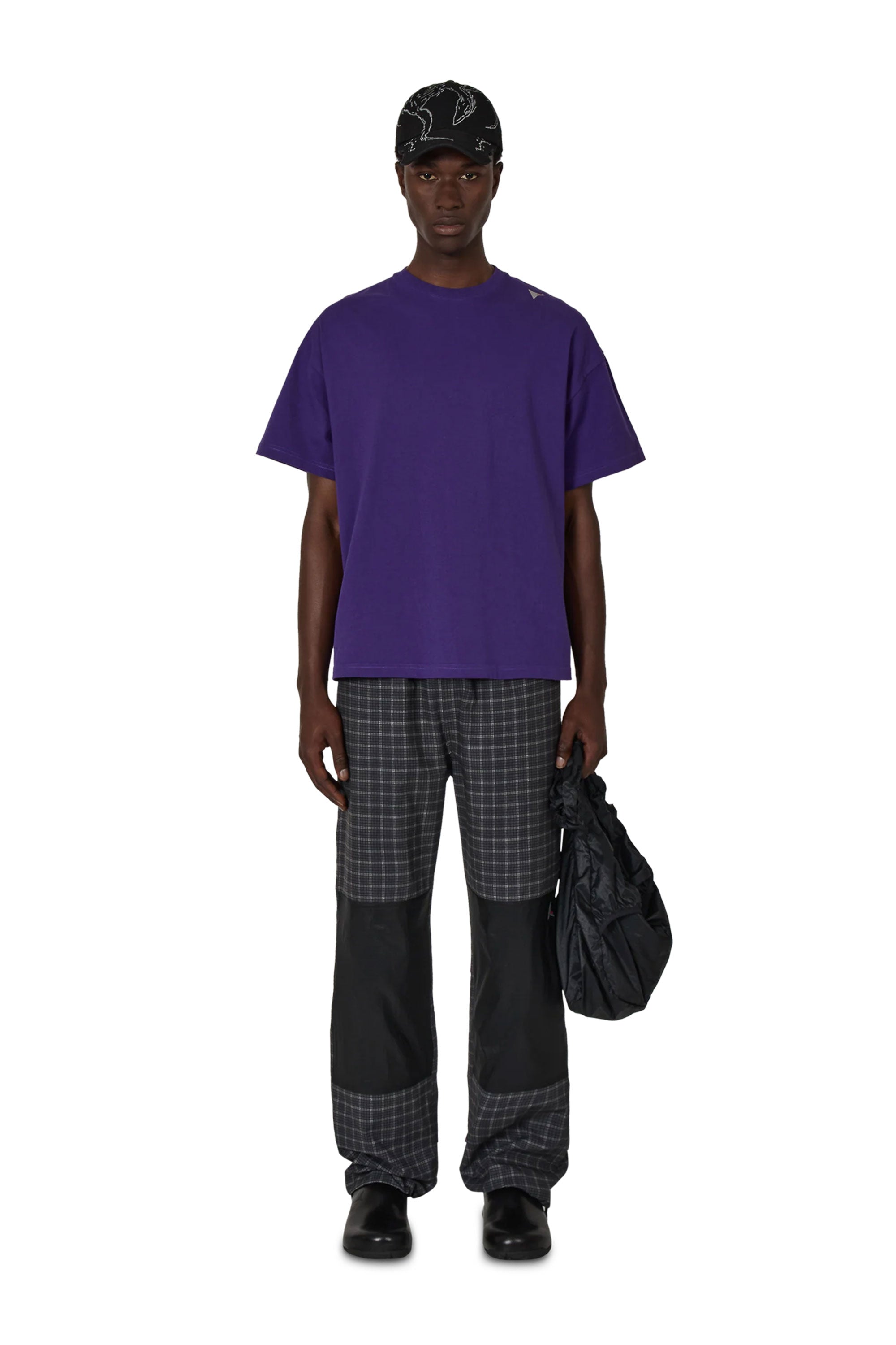 The SS26 Logo T-Shirt Washed Purple available online with global shipping, and in PAM Stores Melbourne and Sydney.