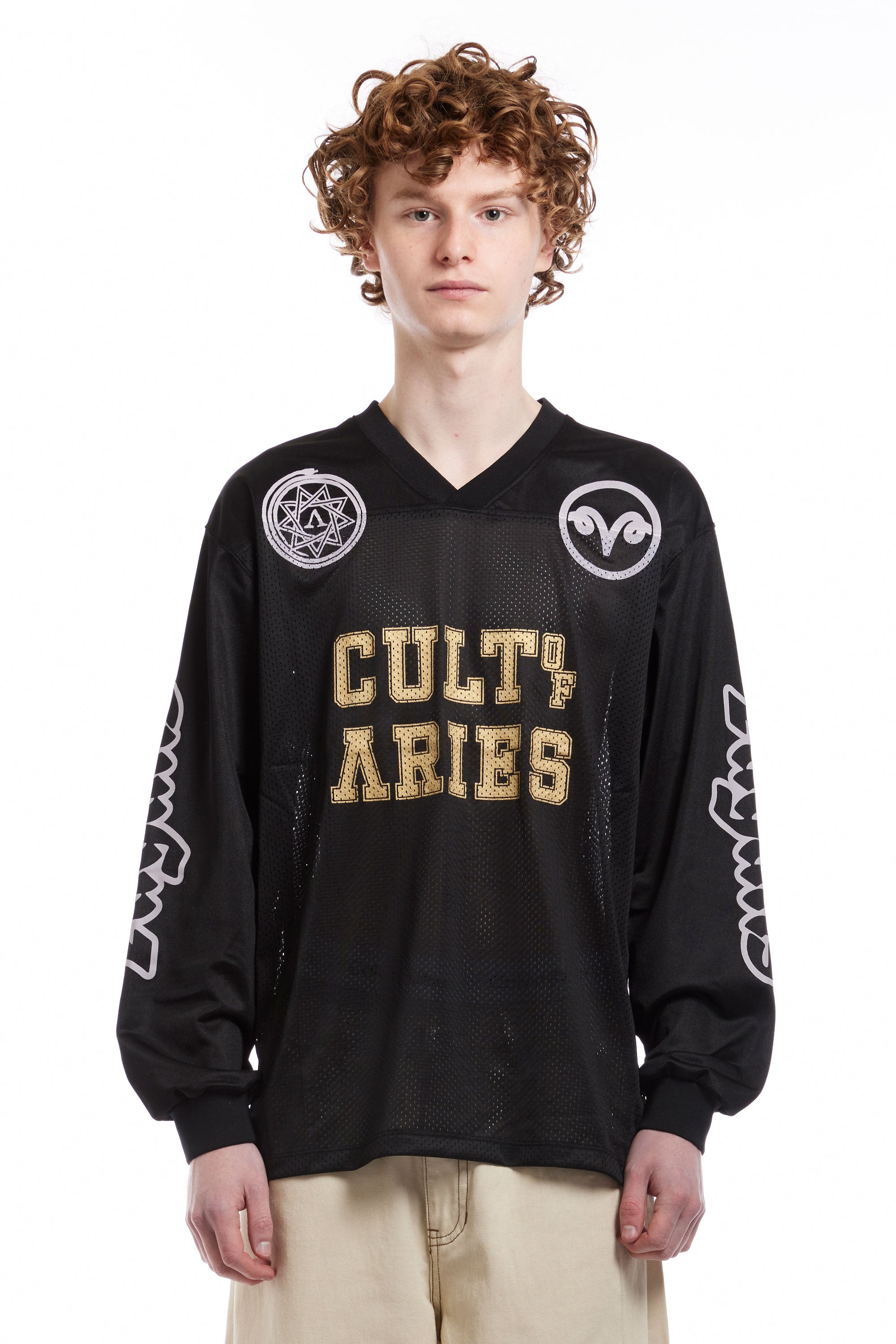 The CULT LEADER AIRTEX LS TEE BLACK  available online with global shipping, and in PAM Stores Melbourne and Sydney.