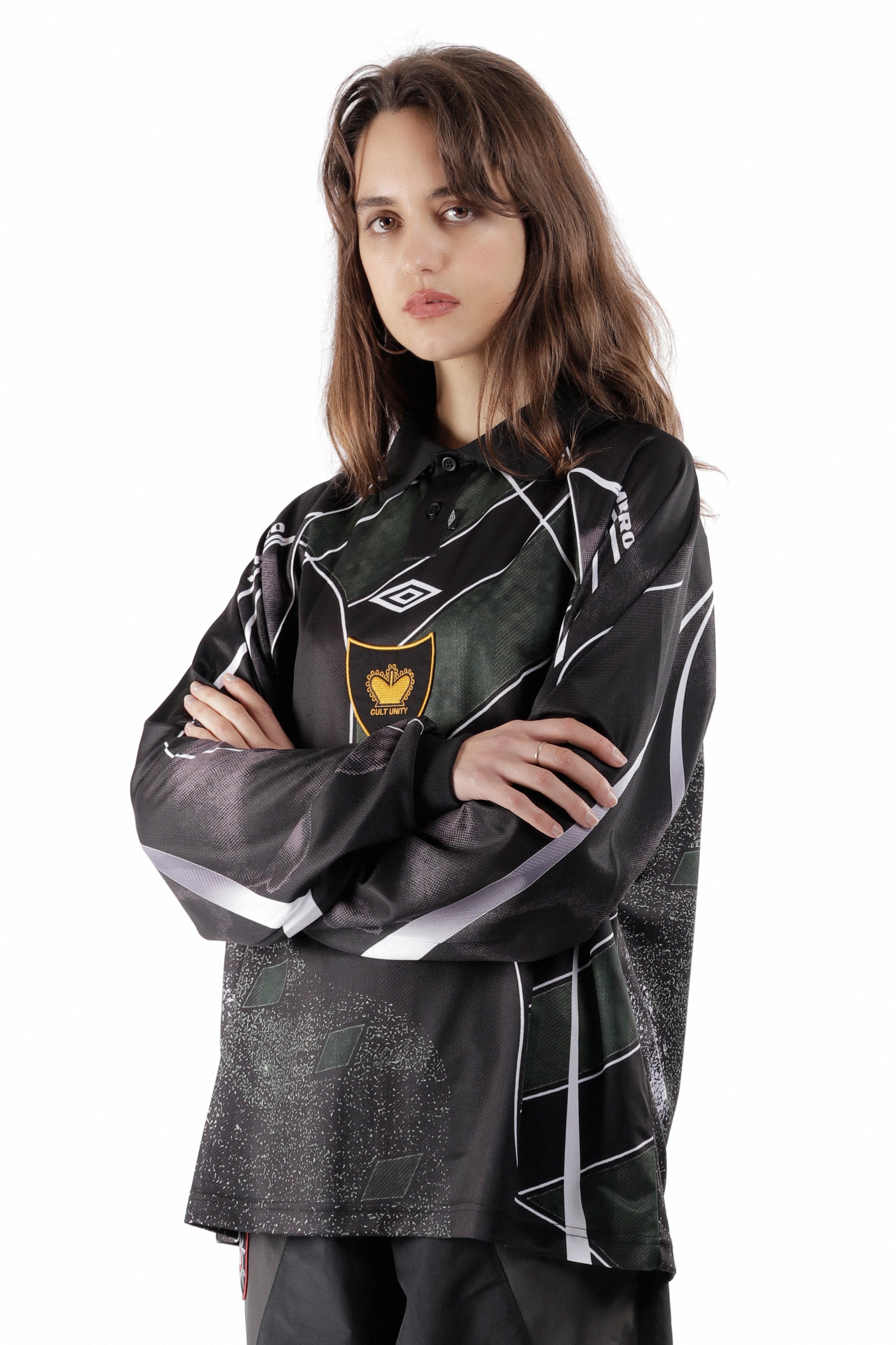 The 95 96 Ls Polo Dark Green Black available online with global shipping, and in PAM Stores Melbourne and Sydney.